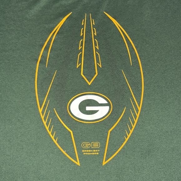 Nike Green Bay Packers Graphic Dri-Fit  The Nike Tee Men's Shirt - Picture 3 of 8